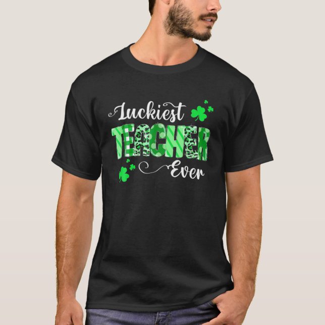 Camiseta Professora Mais Feliz De Rua De Professora De Sham (Frente)