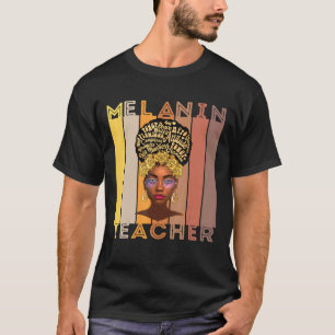 Camiseta Professora Melanin Black Professores Rainha Art Dr
