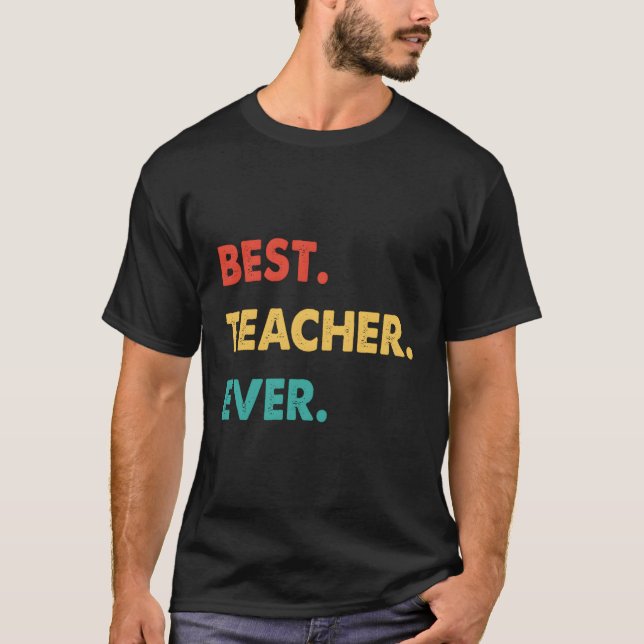 Camiseta Professora Melhor Professora Do Mundo (Frente)