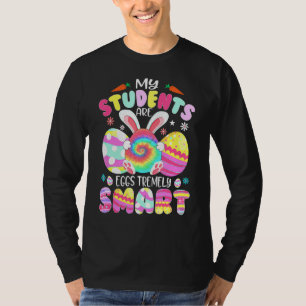 Camiseta Professora Meus Estudantes São Ovos Muito Intelige