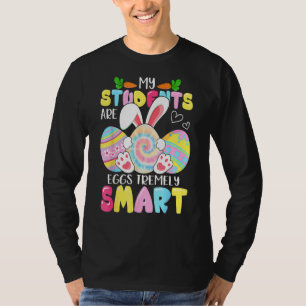 Camiseta Professora Meus Estudantes São Ovos Muito Intelige