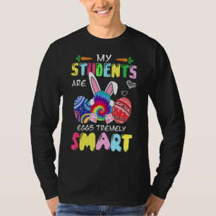 Camiseta Professora Meus Estudantes São Ovos Muito Intelige