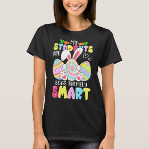 Camiseta Professora Meus Estudantes São Ovos Muito Intelige