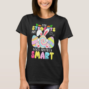 Camiseta Professora Meus Estudantes São Ovos Muito Intelige