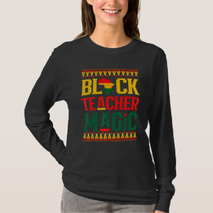 Camiseta Professora Negra Engraçado Melanin Orgulho Negro