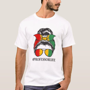Camiseta Professora Negra História Negra Mês Presente I C