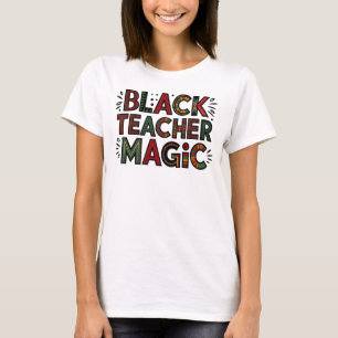 Camiseta Professora Negra Magia, História Negra