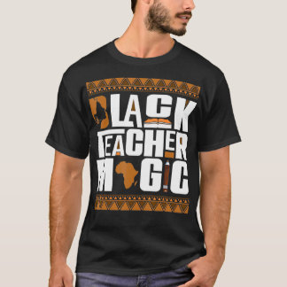 Camiseta Professora Negra Magic Melanin Professora História