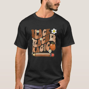 Camiseta Professora Negra Professora Magia História Negra M