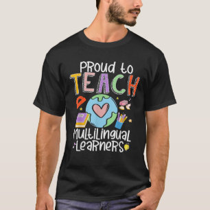 Camiseta Professora Orgulha-Se De Ensinar Engraçados Aprend