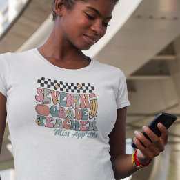 Camiseta Professora Personalizada do Grau 7