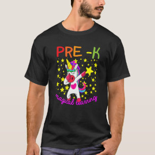 Camiseta Professora Pré K De Volta À Escola Pré K Magia Le