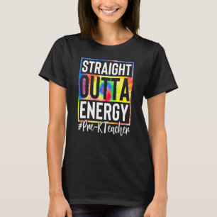 Camiseta Professora Pré K Hetero Extraordinário de Energia