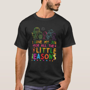 Camiseta Professora Pré-K Professora De Cuidados De Infânci