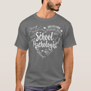 Camiseta Professora Psicóloga Especial Ed Psych Appre