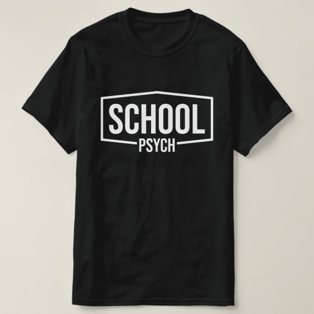Camiseta Professora Psicóloga Retro Psych (Frente do Design)
