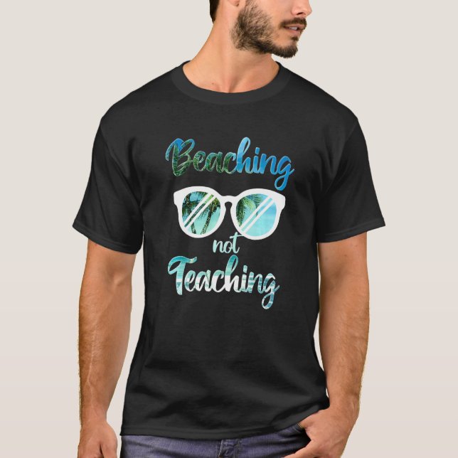 Camiseta Professora Que Não Ensina Break De Verão (Frente)