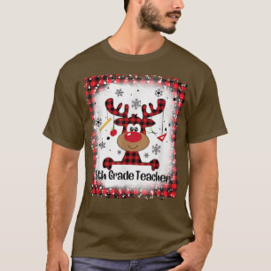Camiseta Professora Reindeer do 5 5º ano de Licença