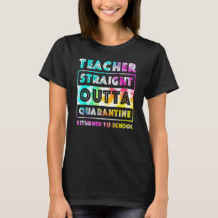 Camiseta Professora retornou ao Hetero escolar fora da quar