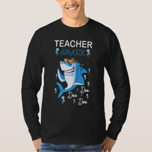 Camiseta Professora Shark Doo Faça Seu Trabalho