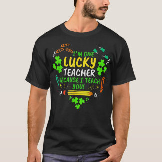 Camiseta Professora Sortuda Porque Te Ensino O Dia De Patri
