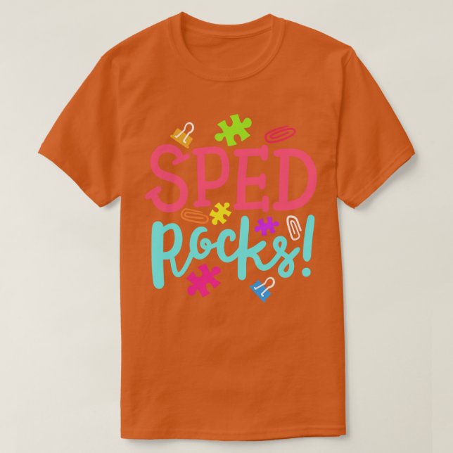 Camiseta Professora SPED 2 do SPED Special Education (Frente do Design)