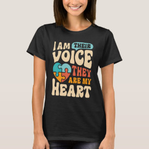 Camiseta Professora SPED Sou A Voz Deles... Eles São O Meu