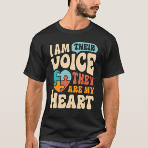 Camiseta Professora SPED Sou A Voz Deles... Eles São O Meu 