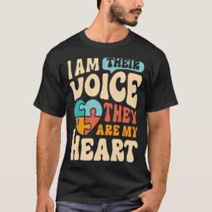 Camiseta Professora SPED Sou A Voz Deles... Eles São O Meu