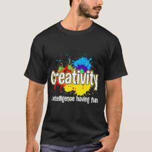 Camiseta Professora Trabalha Bela Arte Criativa Para Homens