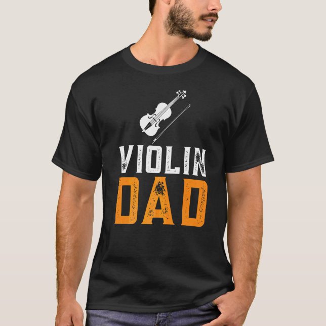 Camiseta Professora Violin Pai Orchestra Violini (Frente)