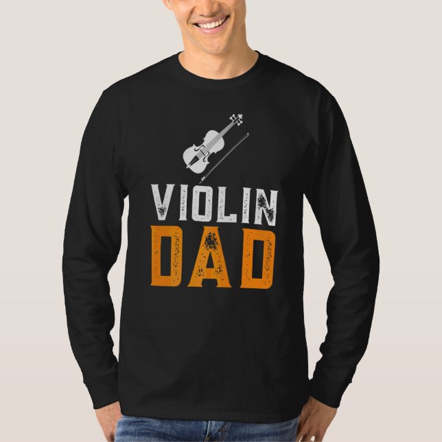 Camiseta Professora Violin Pai Orchestra Violini (Frente)
