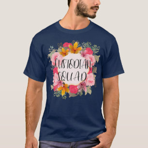 Camiseta Professoras de Apreciação de Esquadrão de Cust