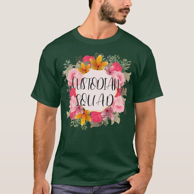Camiseta Professoras de Apreciação de Esquadrão de Custódia (Frente)