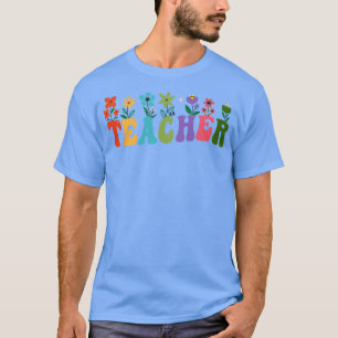 Camiseta Professoras De Flores Retro