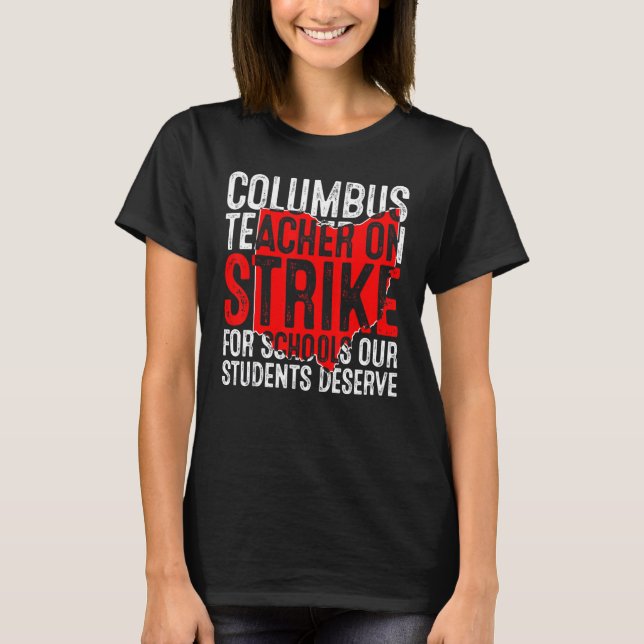 Camiseta Professores Columbus Ohio Atacam Professores OH (Frente)