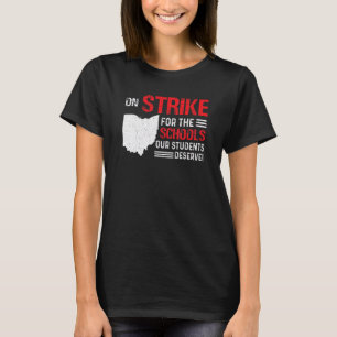 Camiseta Professores Columbus Ohio Strike Education Str
