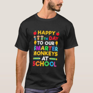 Camiseta Professores Correspondentes Citam 100º Dia Da Esco