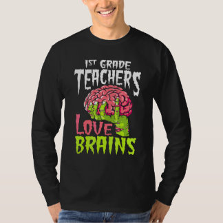 Camiseta Professores da 1ª Série Amam Cérebros Professor Zo