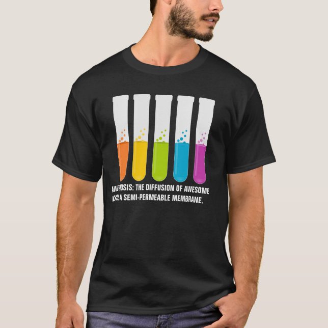 Camiseta Professores da biologia & da química: A ciência é (Frente)