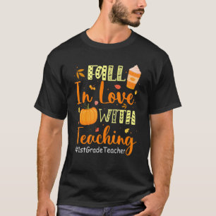 Camiseta Professores Da Classe 1rua Apaixonam-Se Por Ensina