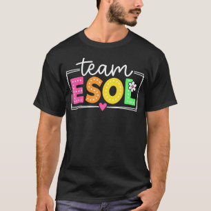 Camiseta Professores da Equipe Esol de Volta às Aulas