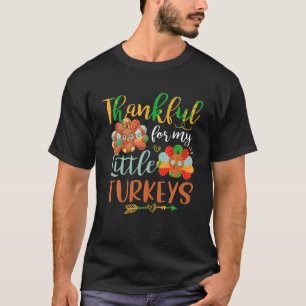 Camiseta Professores De Ação De Graças Querem Agradecer Ao
