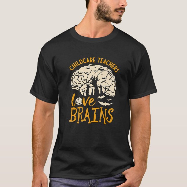 Camiseta Professores de acolhimento de crianças do Hallowee (Frente)