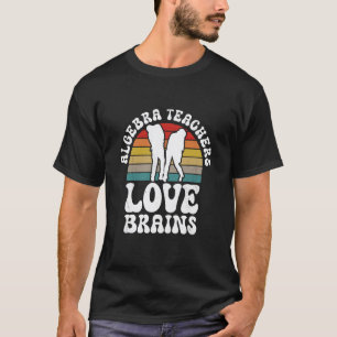 Camiseta Professores de Álgebra Amam Cérebros Funny Hallowe