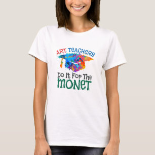 Camiseta Professores de Arte fazem isso para o Professor de