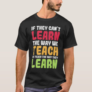 Camiseta Professores de Autismo Autismo Se Eles Não Podem A