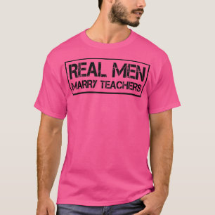 Camiseta Professores de Casado de Homens Reais Professores
