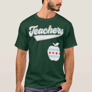Camiseta Professores de Chicago financiam nosso futuro verm
