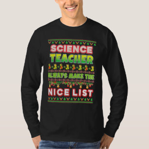 Camiseta Professores De Ciência Sempre Fazem Bons Papais no
